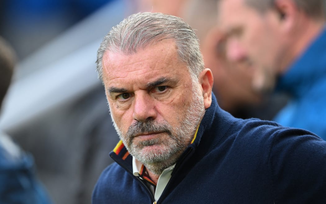 Nottingham Forest manager Ange Postecoglou, at his side's Premier League match against Newcastle United, in Newcastle, 5 October, 2025. (Photo by Jon Hobley/MI News/NurPhoto)