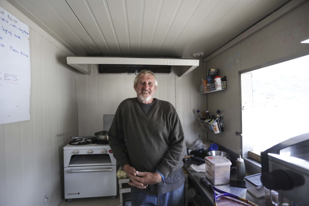 Andrew Beaumont, Fox River resident says Gita was not as damaging as Fehi but both storms have changed thier small settlement forever, with a new beach stretching up to the road which was one paddocks.
