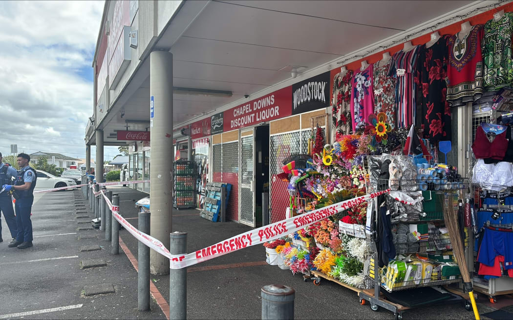 A person was critically injured during a robbery on Dawson Road in Auckland's Clover Park on Saturday.