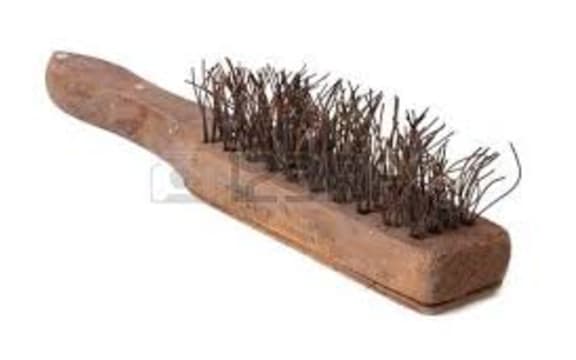 steel bristles