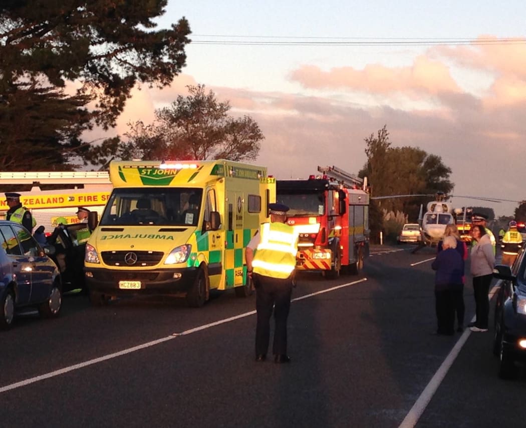 The crash took place close to Tauranga.