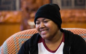 A young woman suffering from cancer known as"B" at Te Puea Marae