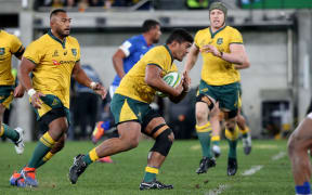 Wallabies Jordan Uelese.