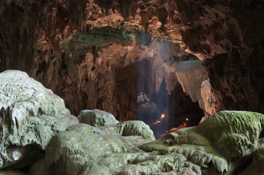 Callao Cave on Luzon Island of the Philippines, where the fossils of Homo luzonensis were discovered.