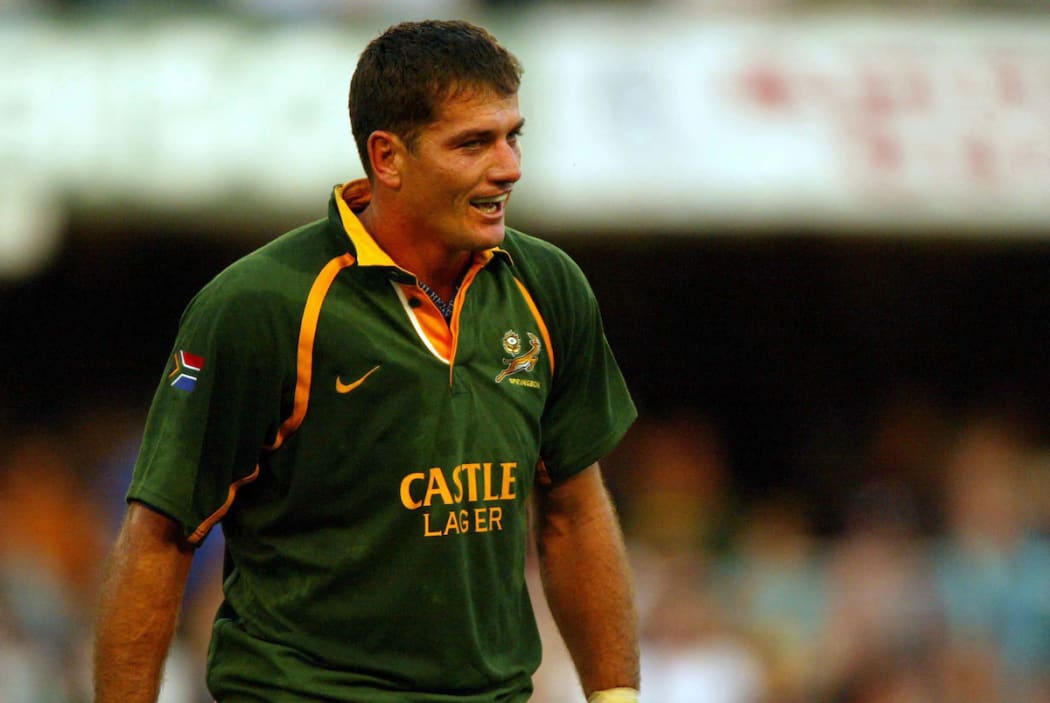 Joost van der Westhuizen, pictured in 2003.