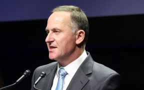 John Key on election night.