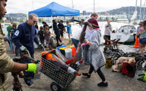 Four e-scooters were found at the bottom of the harbour.
