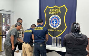 CNMI customs intercept glitter lava lamps containing liquid methamphetamine