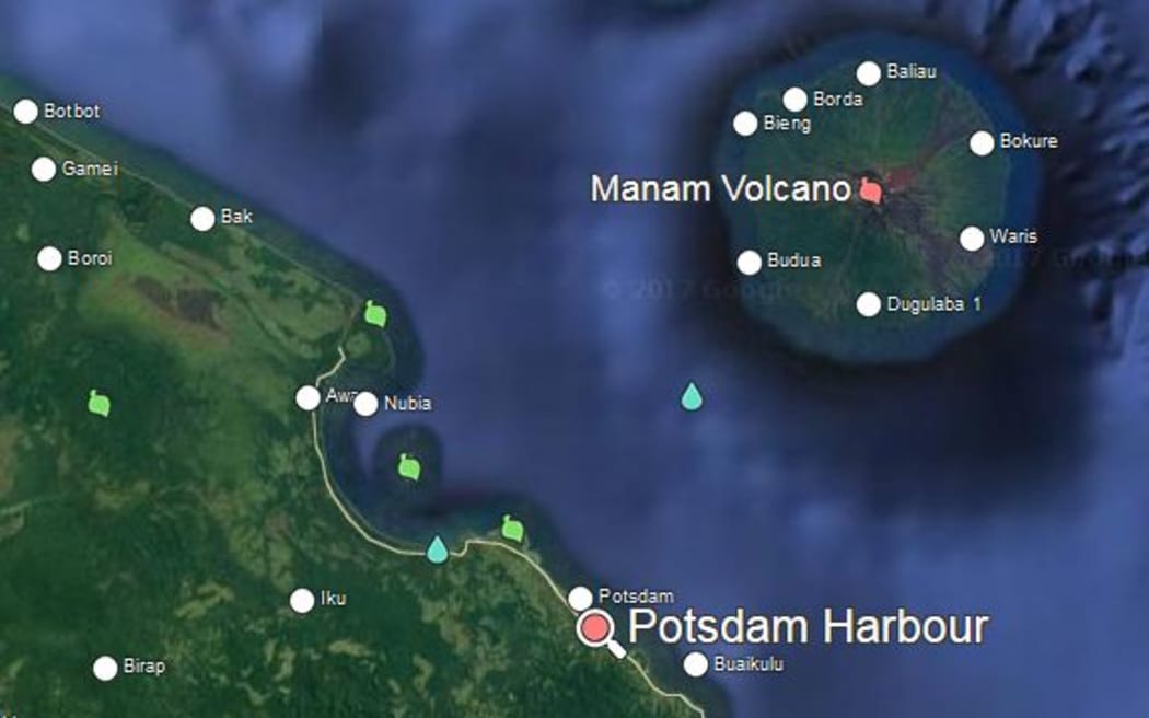 Manam Islanders evacuated due to volcanic activity on their island are staying at a care centre at Potsdam Harbour.