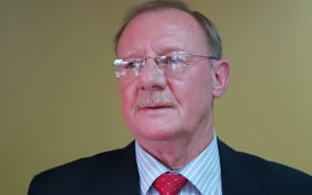 Fiji's police commissioner Bernadus Groenewald. Appointed in May 2014.