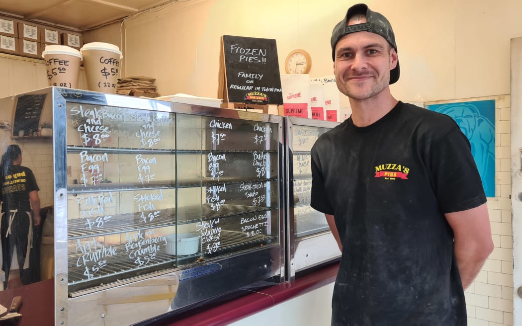 John Williams of Muzza's Pies.