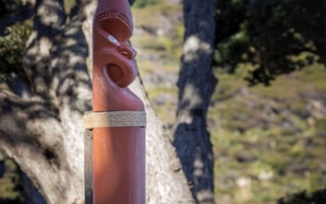 Pou vandalised on Aotea Great Barrier Island