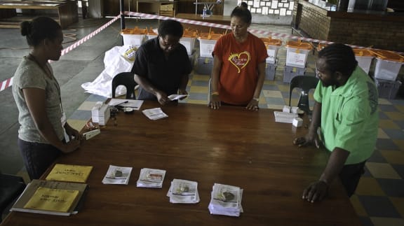 Vote counting underway in Solomon Islands