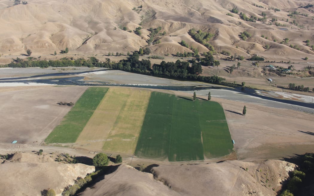 Farmland in Central Hawke’s Bay where water storage solutions have become divisive.