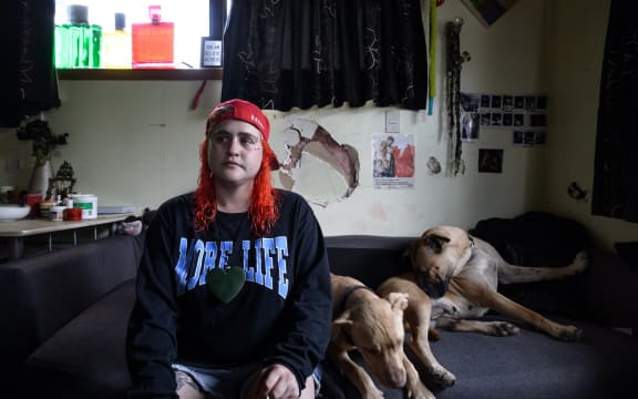 Tammara in "Syn City: New Zealand's Synthetics Drug Crisis"