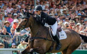 Caroline Powell riding Greenacres Special Cavalier