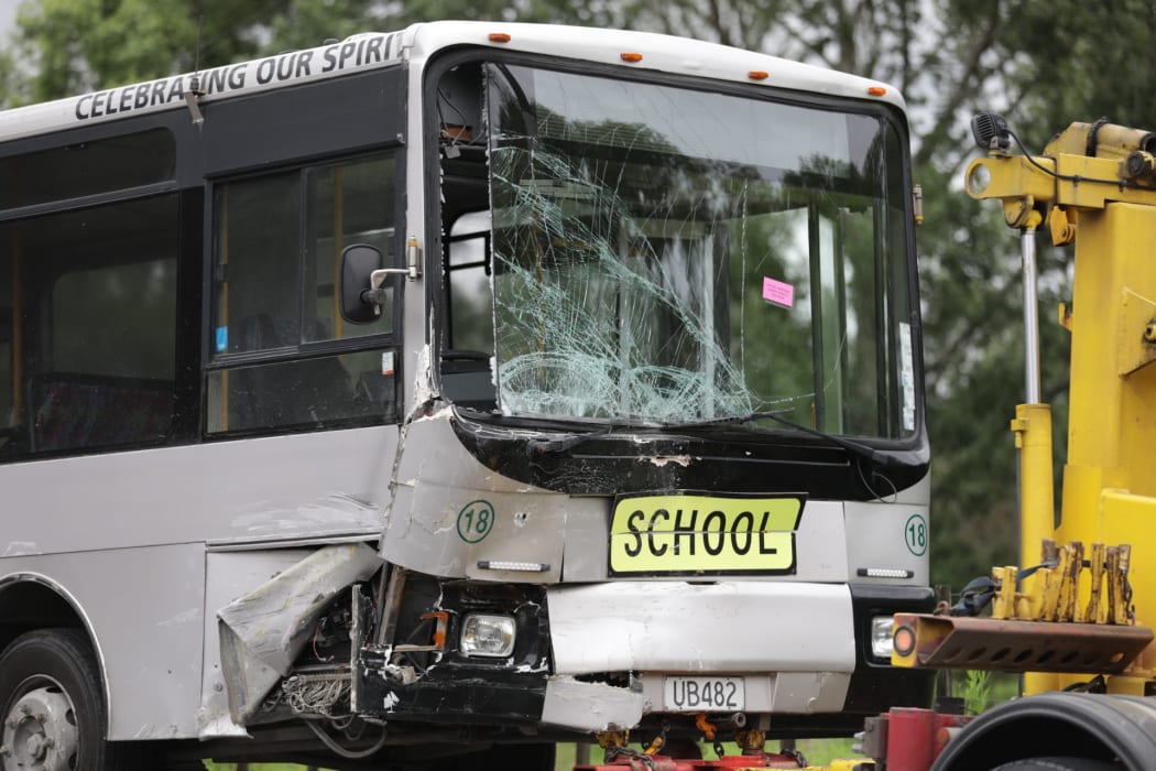 Multiple people were injured in a Otamatea High School bus crash in Northland on the morning of 30 October.