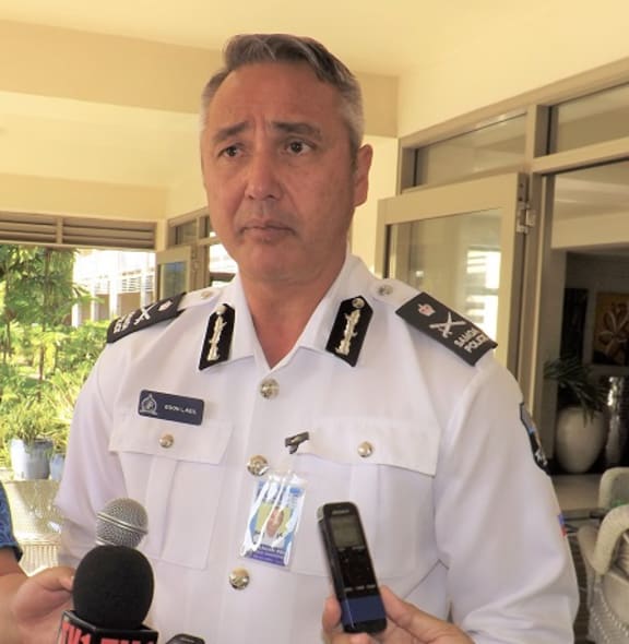 Police Commissioner Fuiavailili Egon Keil