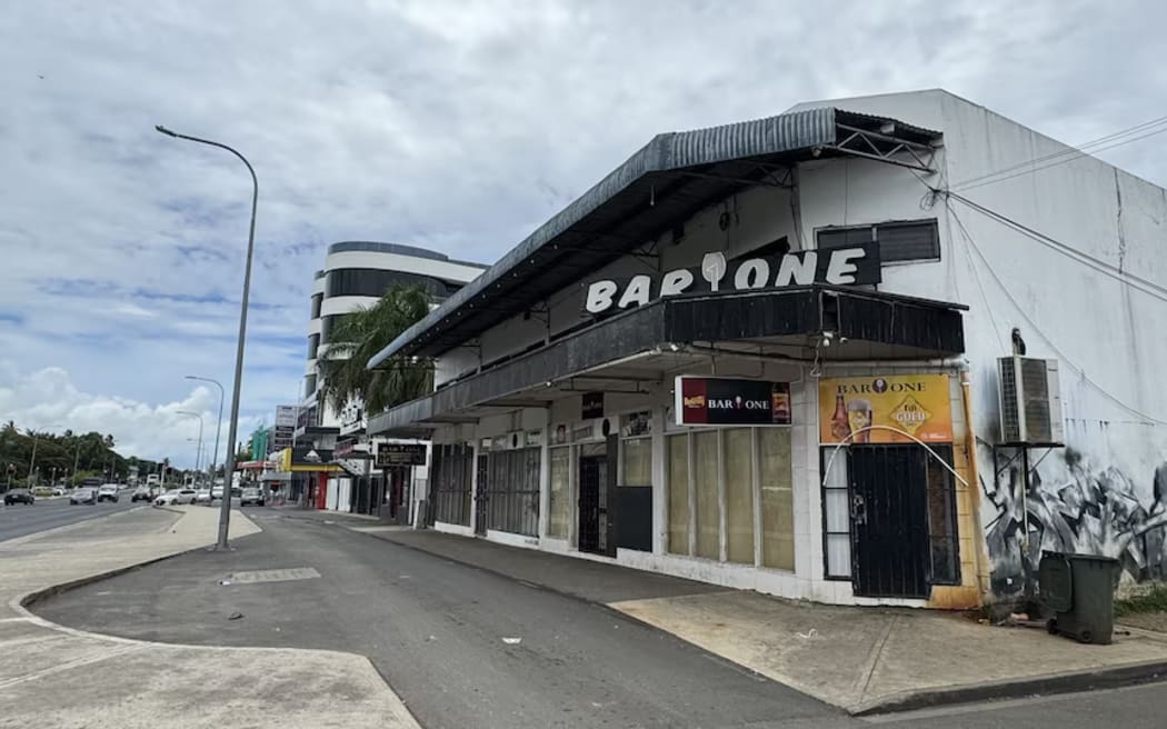 The Virgin Airlines crew member had been at this bar in Nadi on the night of the attack.