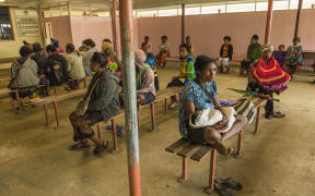 A waiting room at Mount Hagen Hospital in the Western Highlands Province of Papua New Guinea. The country's health system is poorly resourced. (File photo 2019).