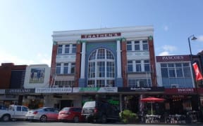 Trathen's building in Trafalgar Street, central Nelson, as it is now.