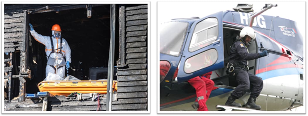 During his more than 15 years as part of Canterbury District's SAR squad, Carlos has been involved in wide variety of searches and disaster victim identification (DVI) operations, including the Canterbury earthquakes and the March 15 terror attacks.