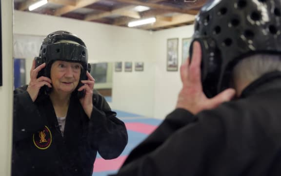 Mary Patu is still doing karate in Christchurch at 86.
