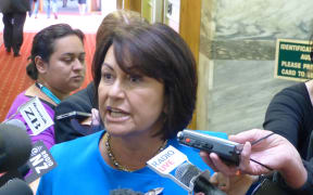 Hekia Parata at Parliament.