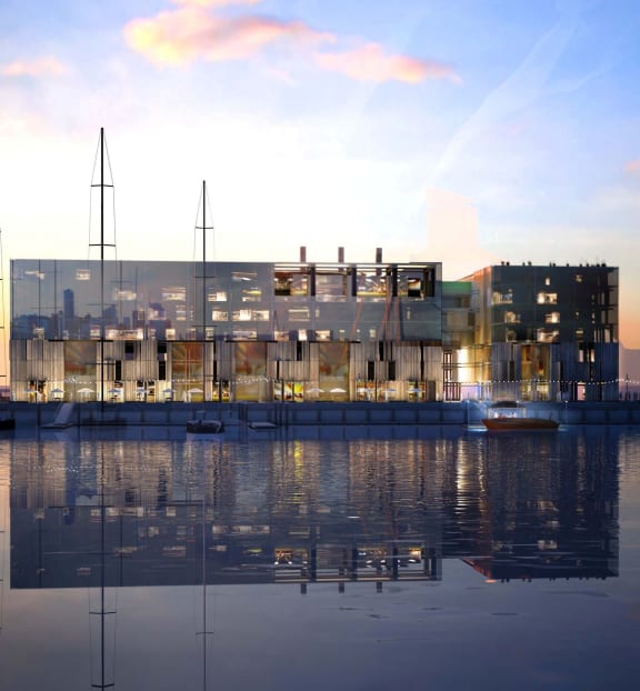 The 200-room hotel would be built on the western edge of Viaduct Harbour.