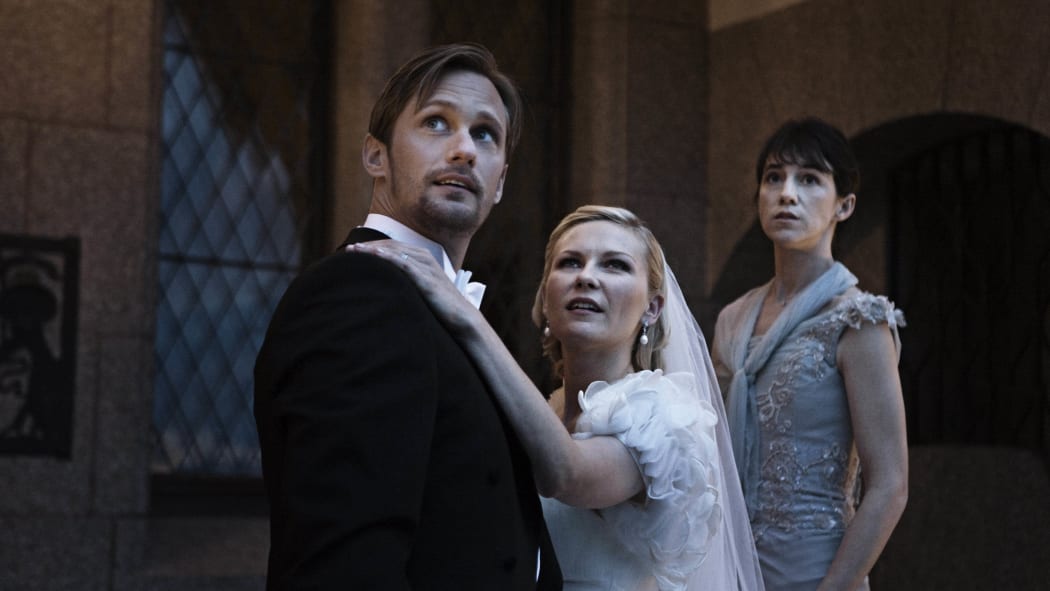 Alexander Skarsgård, Kirsten Dunst and Charlotte Gainsbourg spot the end of the world in von Trier’s Melancholia (2010).