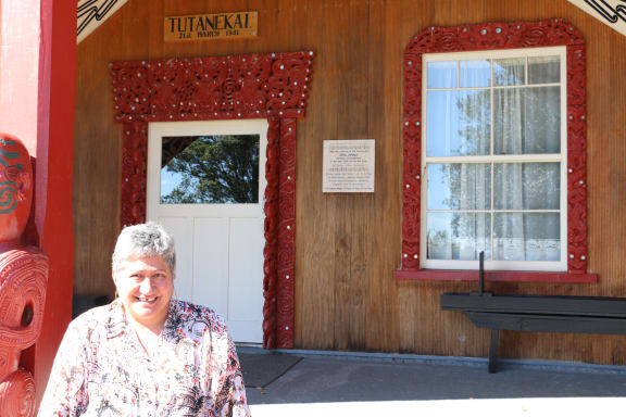 Honor Te Koi says off the Basketball Court and out of school the Kids love to help out at Owhata Marae.