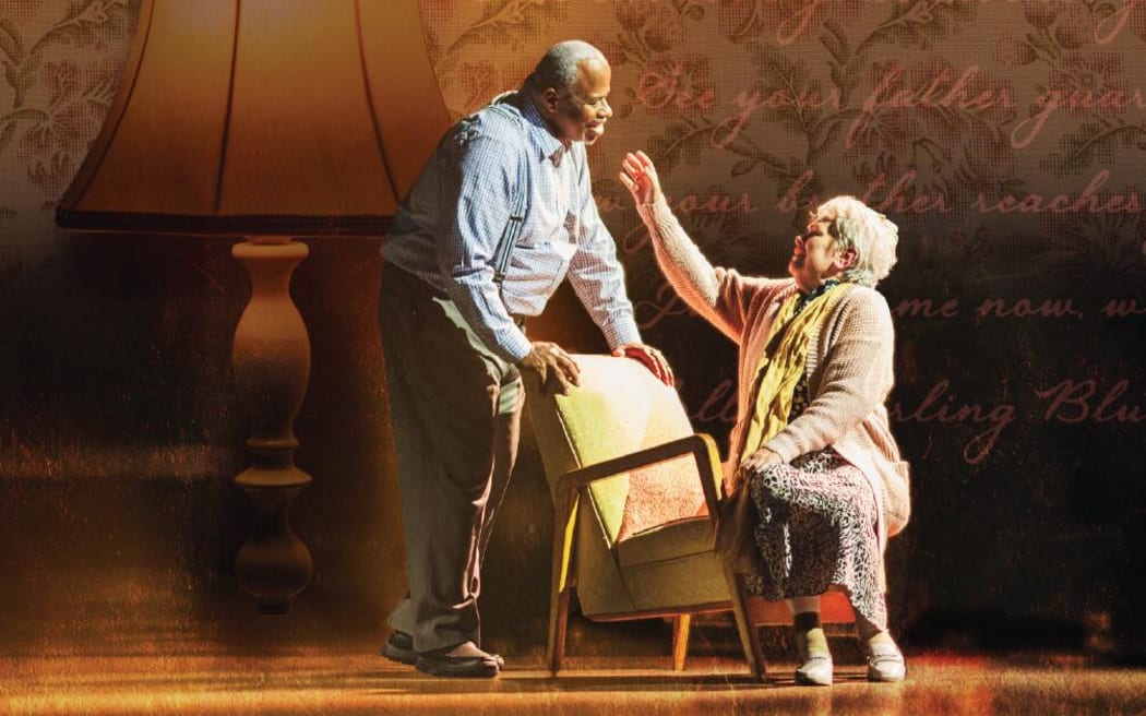 Lester Lynch and Susan Bullock in Bartok's opera Bluebeard's Castle.