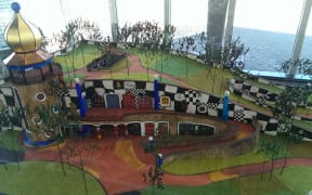 A model of the proposed arts centre.