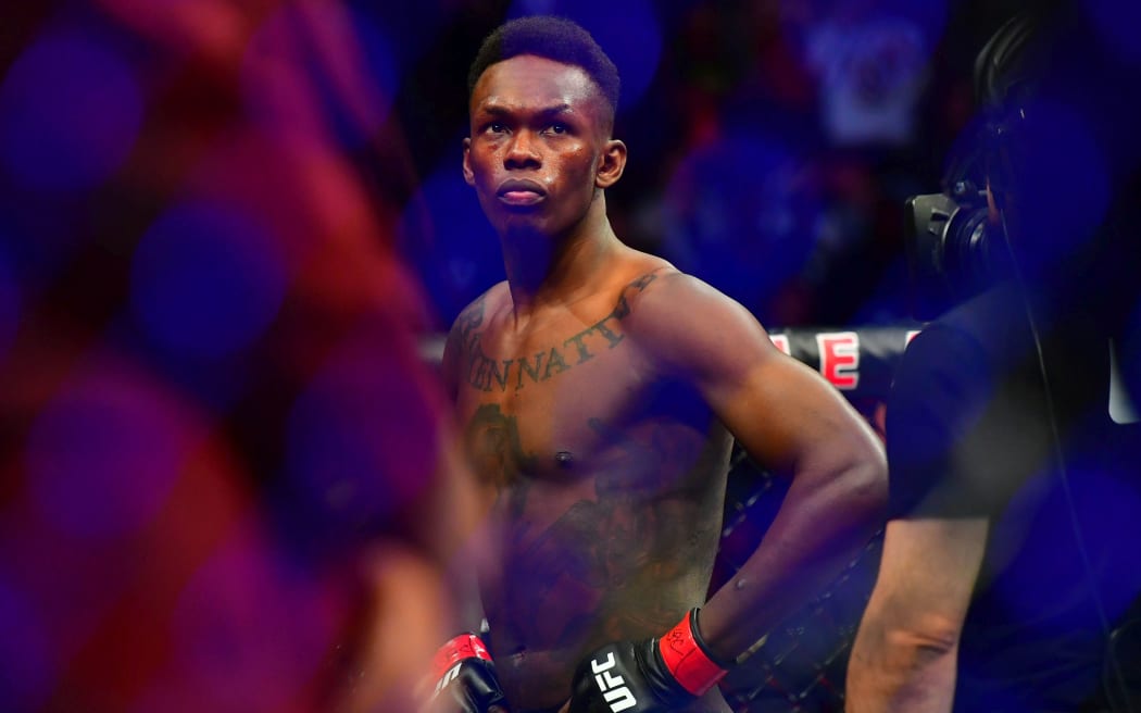 NZ UFC star Israel Adesanya.