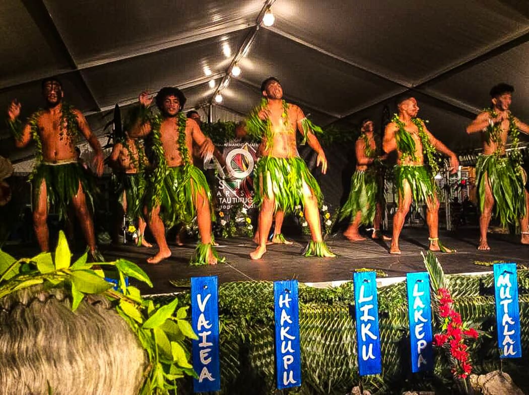 Dancers at the 2019 Taoga Festival a celebration of Niuean culture, language and arts.