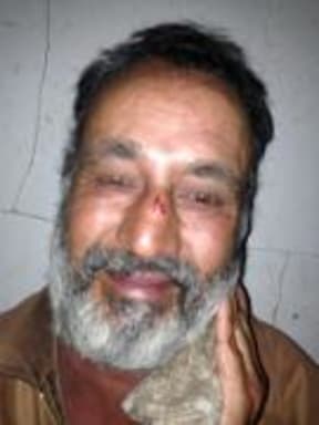 49-year-old homeless man, Maqbool Hussain.