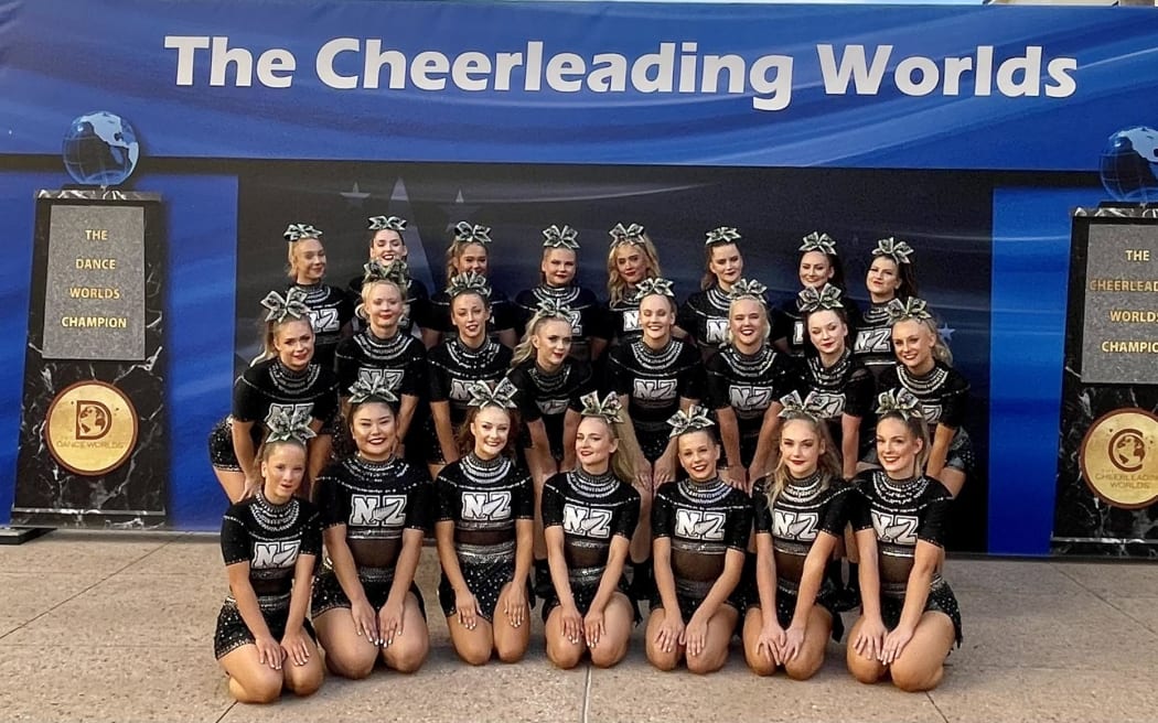 Kiwi cheerleading team win gold at world competition RNZ News