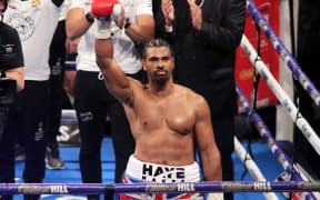 Former world heavyweight boxing champion David Haye