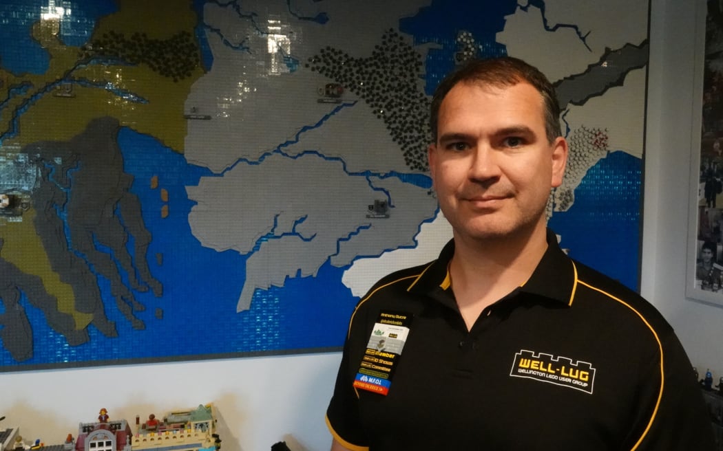 Lego fan Anthony Ducre