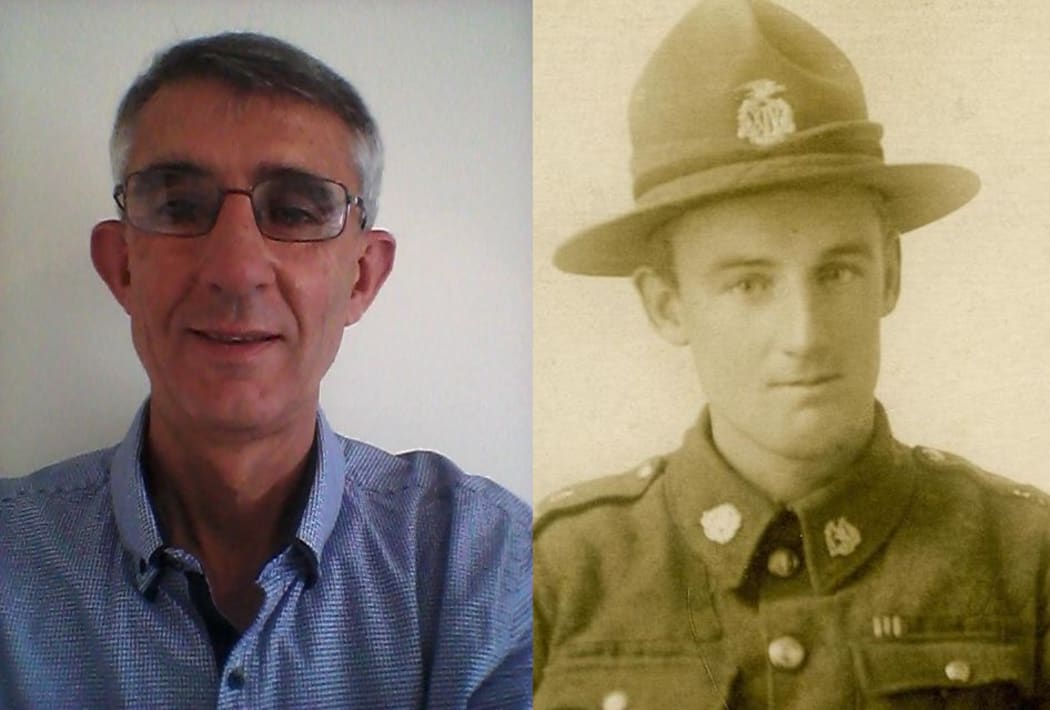 Tim Thorpe and his great uncle William Mccaw