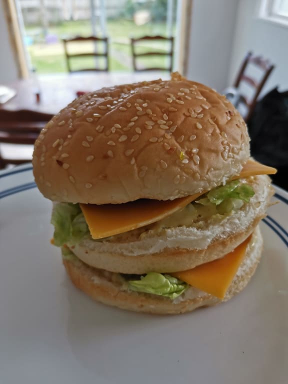 Liz McGimpsey says the homemade recreations of their fast foods have been much more filling.