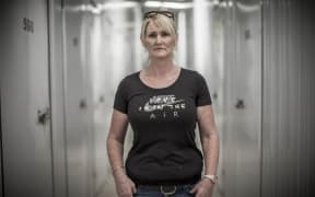 A portrait of convicted murderer Gail Maney.