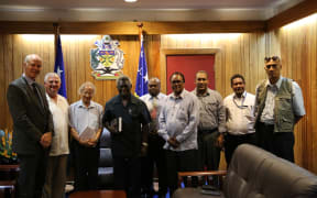 Constitutional Consultants with Solomons PM Sogavare