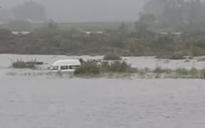 Westland Mayor Bruce Smith posted a video of the flooding on Facebook.