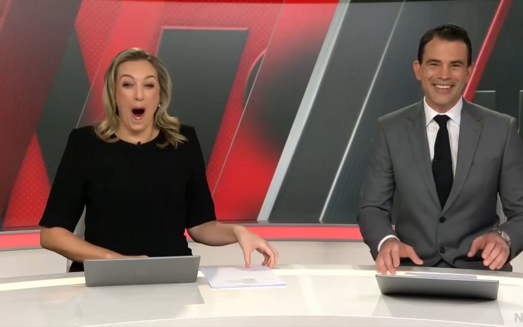 Newshub's Michael Morrah and Janika ter Ellen react to a survey-based story about emojis at work, which got a good run about in the media this week.