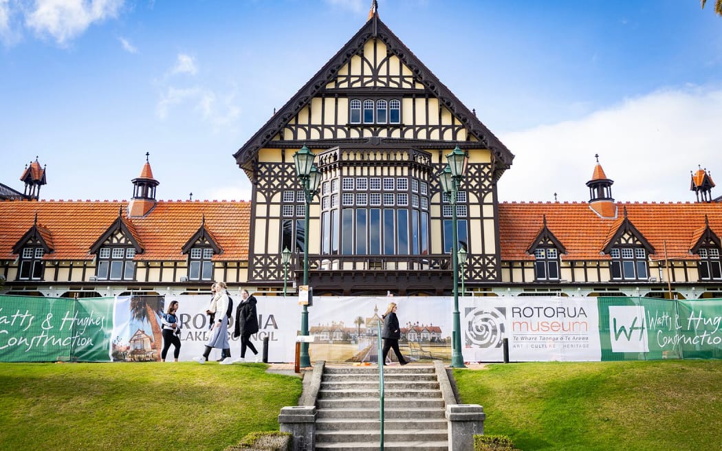 Rotorua Museum building. Photo / Andrew Warner