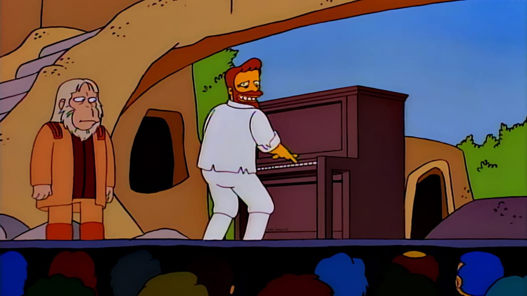 Jesse David Fox puts together and oral history of The Simpsons’ Classic Planet of the Apes Musical  in this week's vulture.