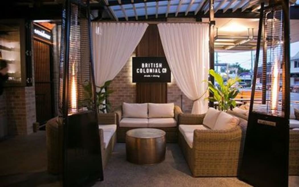 The British Colonial Co restaurant in Brisbane