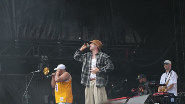 Home Brew performing at Lakes Festival on 28 December, 2025.