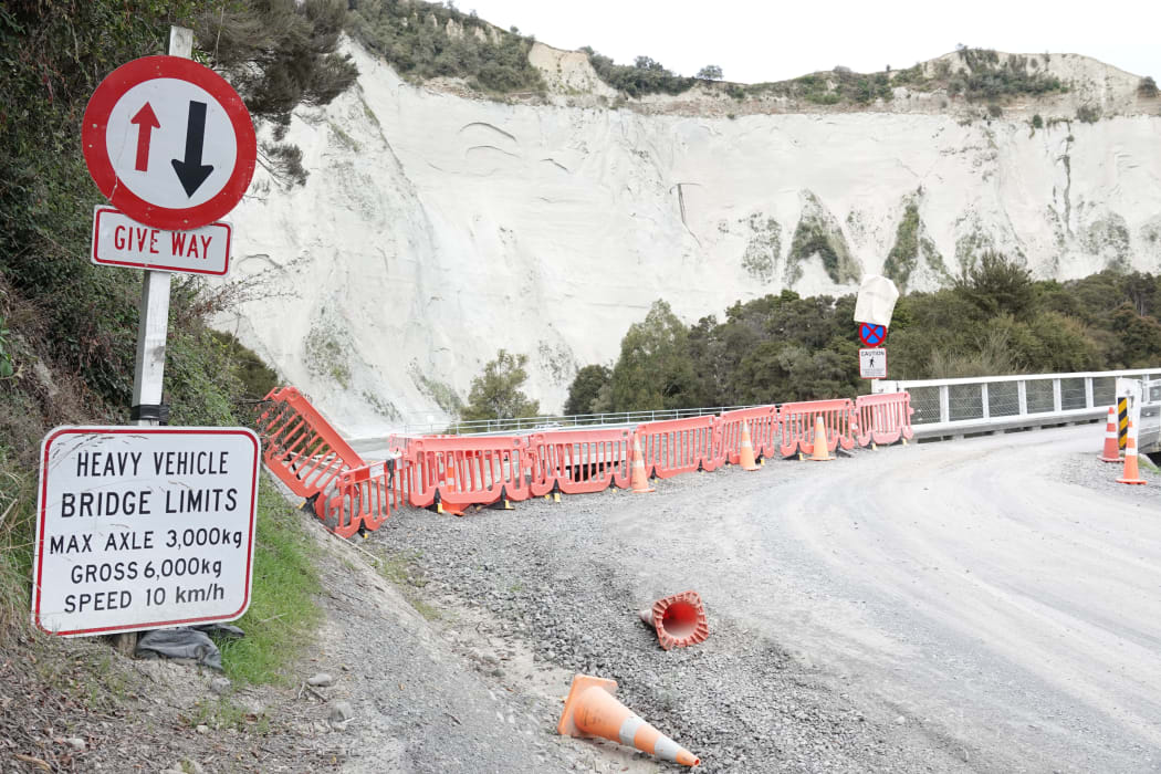 Nothing weighing more than six tonnes can cross the old Managweka Bridge, meaning heavy vehicles must take an alternative route.